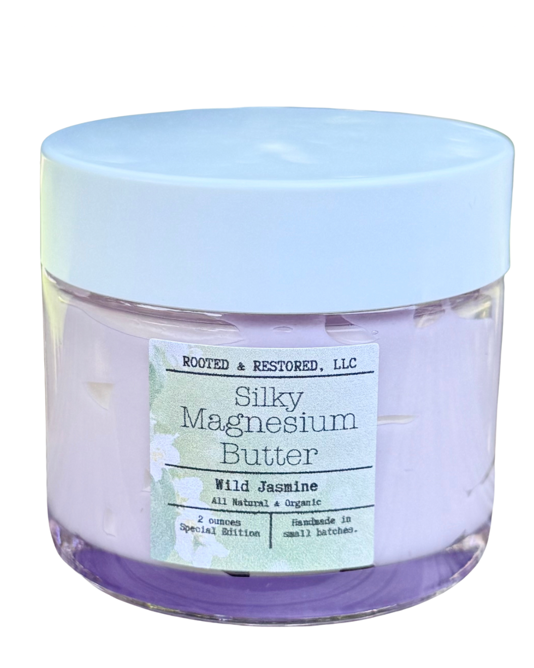 SOLD OUT! Special Edition! Wild Jasmine Silky Magnesium Butter 2 oz.