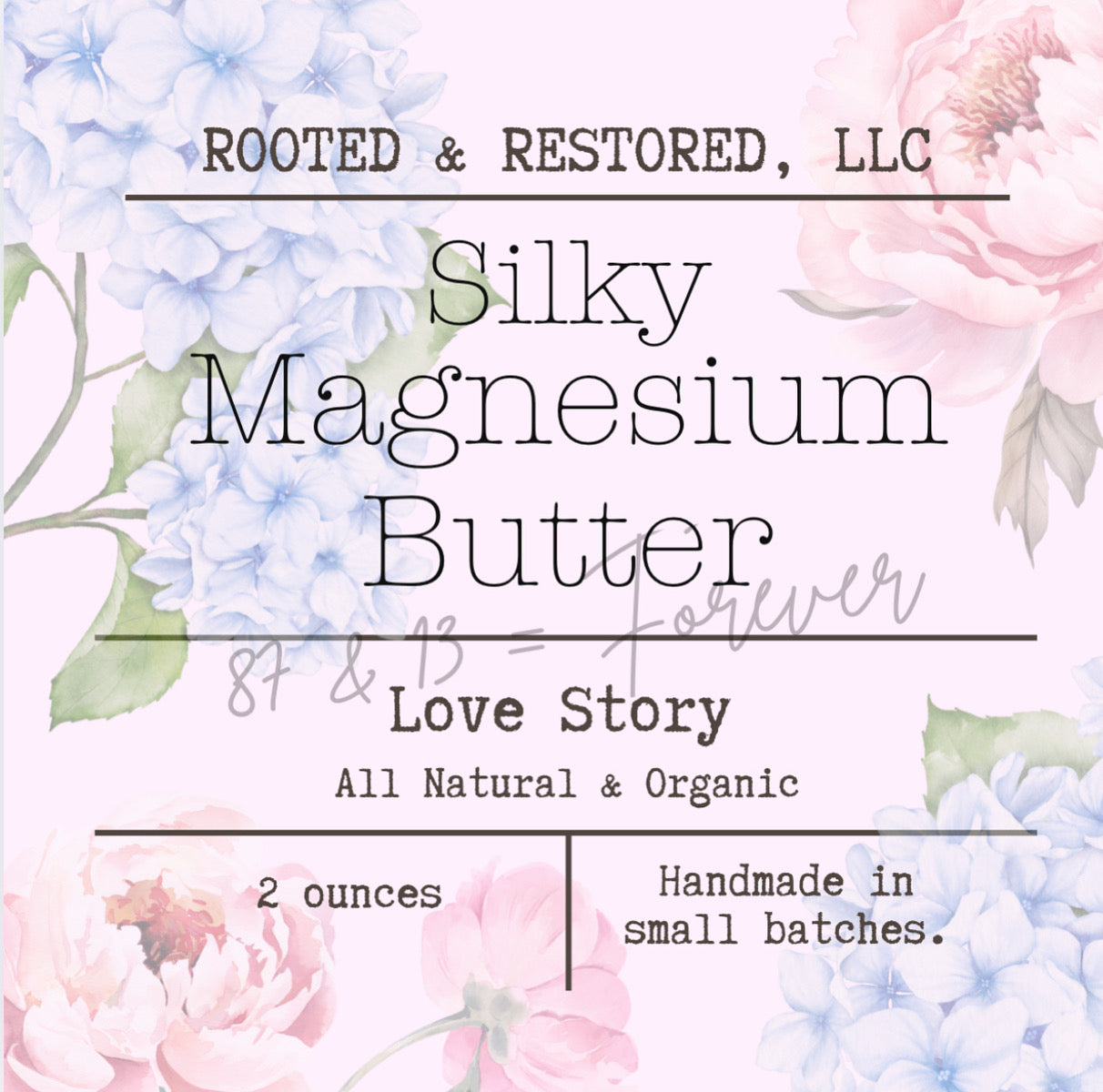 September Special Limited Edition!  *Love Story* 2 oz.