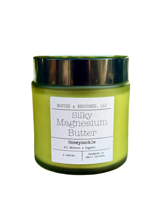 Silky Magnesium Butter Honeysuckle 4oz.