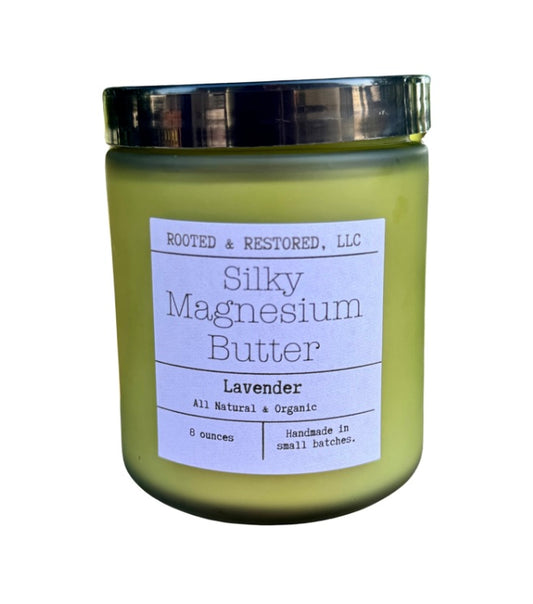 Silky Magnesium Butter Lavender 8 oz.