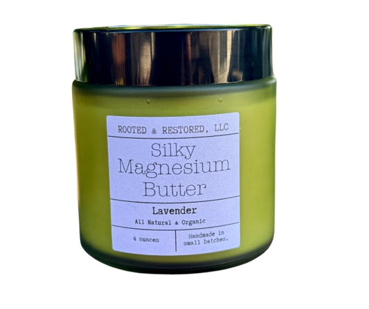 Silky Magnesium Butter Lavender 4 oz.
